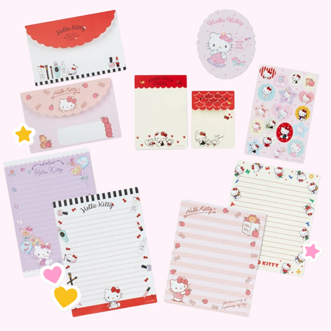 Sanrio Hello Kitty Letter&Envelope Set