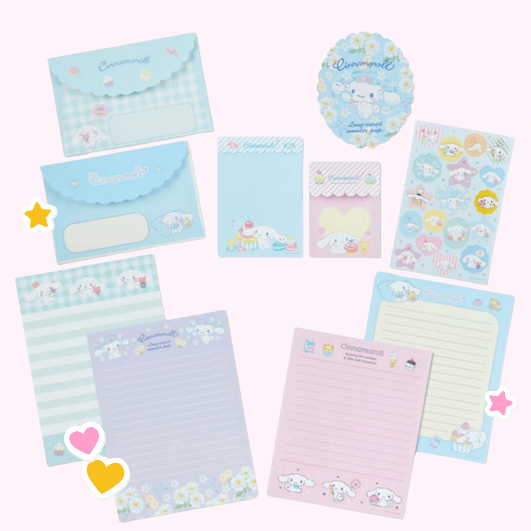 Sanrio Cinnamoroll Letter&Envelope Set