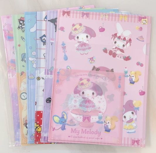 Sanrio Character File Folders