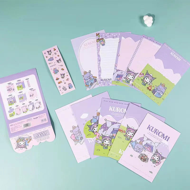 Sanrio Characters Camping Letter & Envelope Set