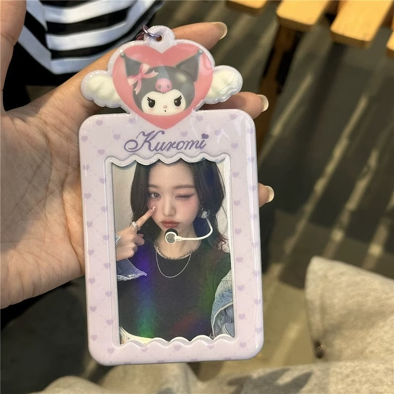 Sanrio Characters Photocard Holder Keychain