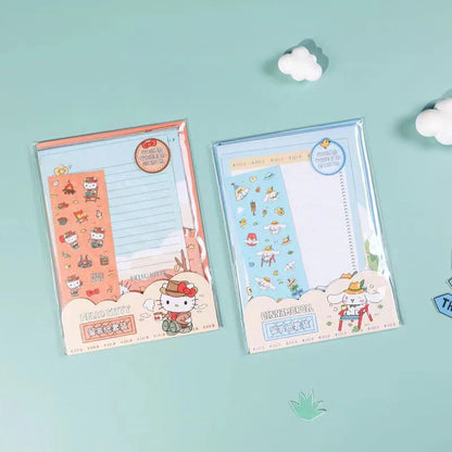 Sanrio Characters Camping Letter & Envelope Set