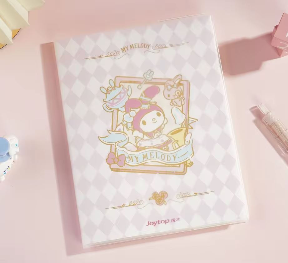 Sanrio My Melody & Kuromi PU Cover A5 Notebook