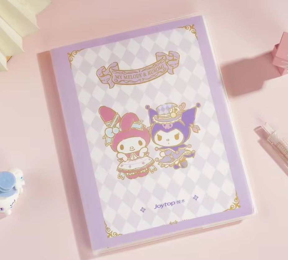Sanrio My Melody & Kuromi PU Cover A5 Notebook