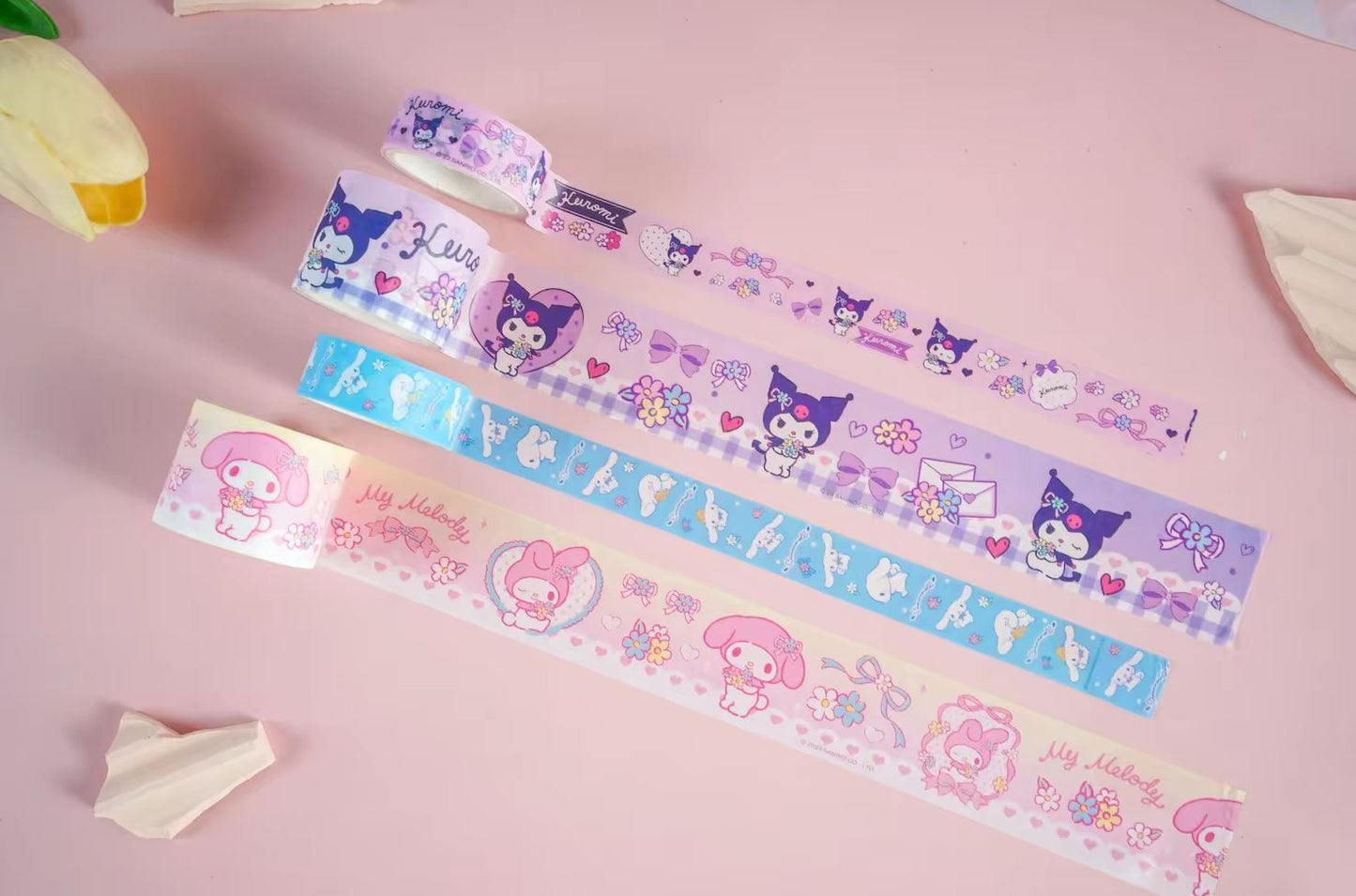Sanrio Washi Tapes & Stickers Set