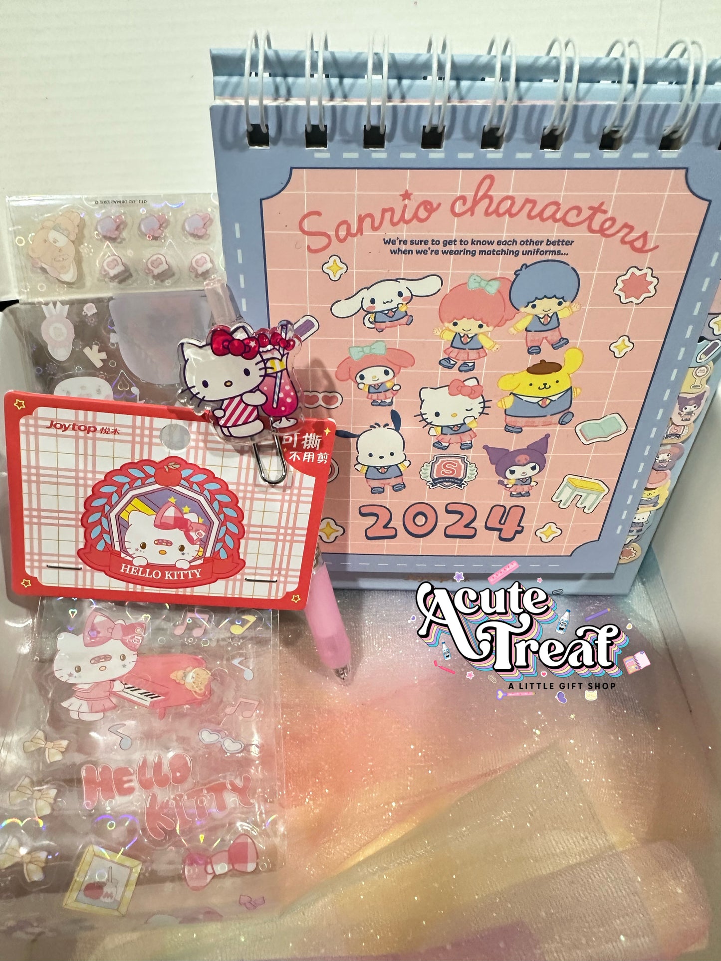 Hello Kitty Calendar 3pcs Bundle