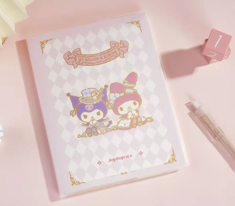 Sanrio My Melody & Kuromi PU Cover A5 Notebook