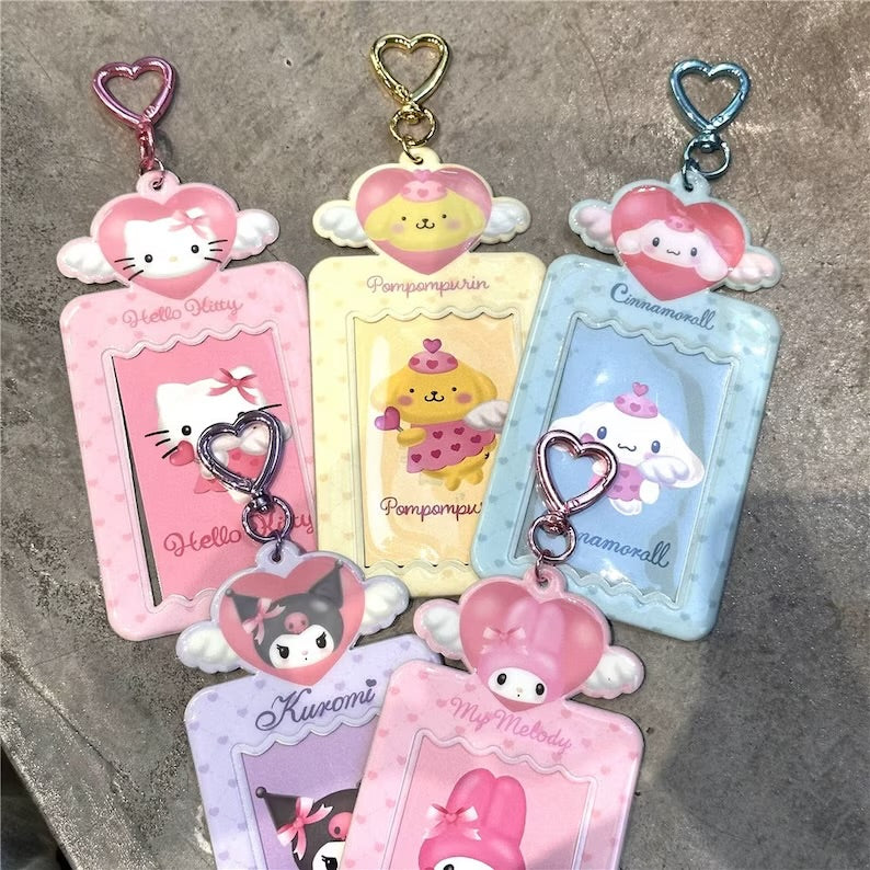 Sanrio Characters Photocard Holder Keychain