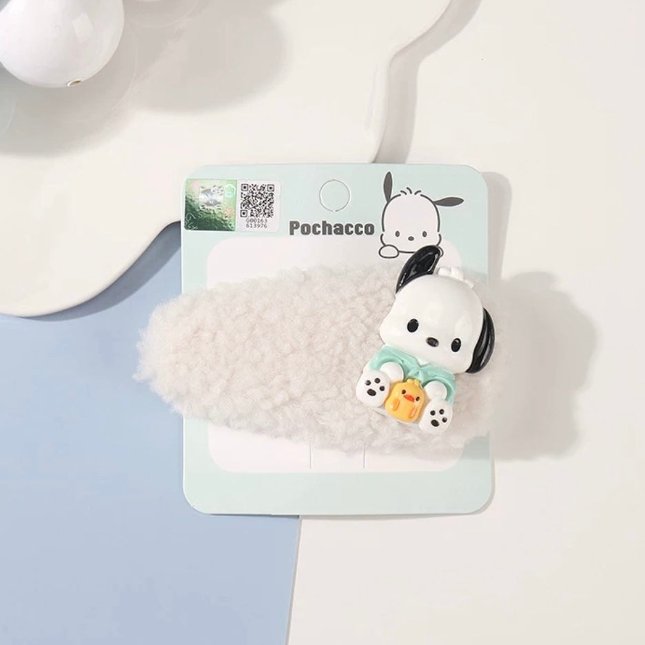 Sanrio Velvet Hair Clips