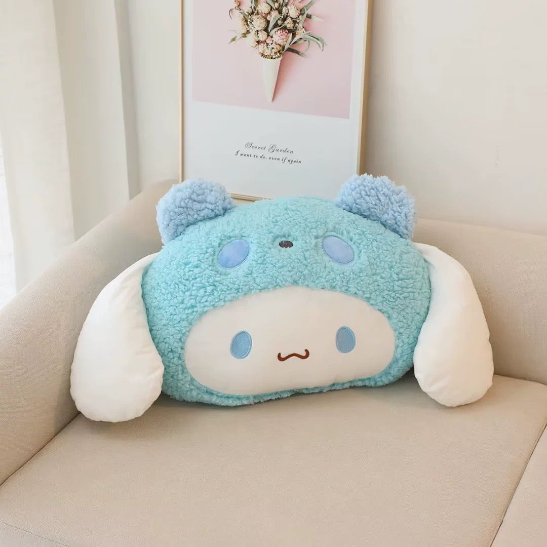 Sanrio Characters Plush Pillow and Throw Blanket Set