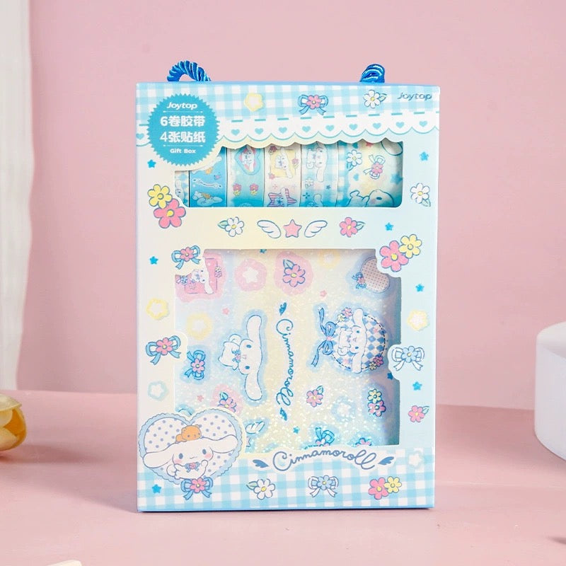 Sanrio Washi Tapes & Stickers Set
