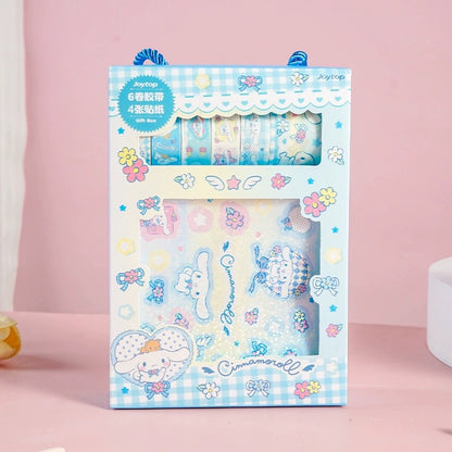 Sanrio Washi Tapes & Stickers Set