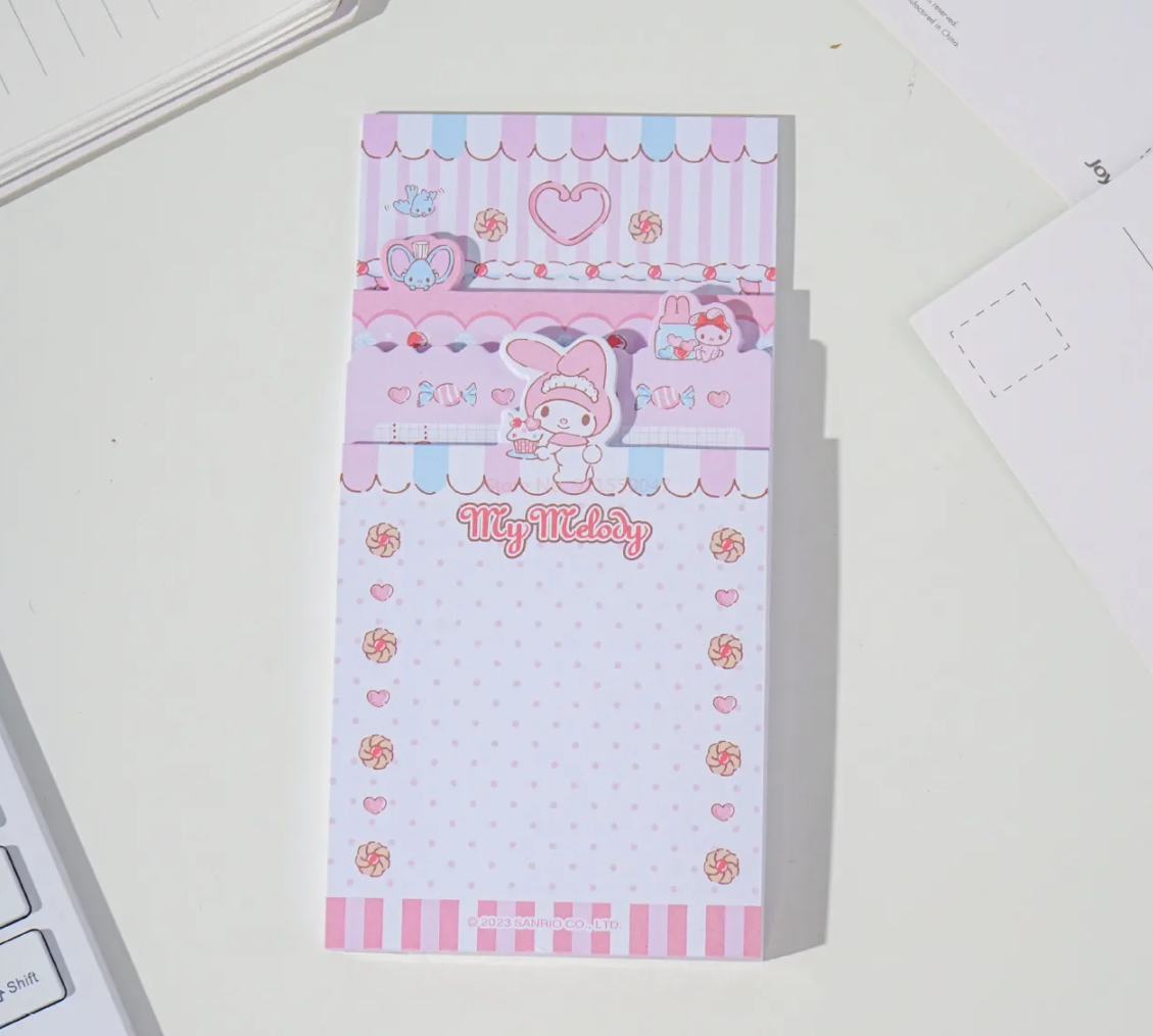 Sanrio Multi-layer Sticky MemoPad Cute Notepad