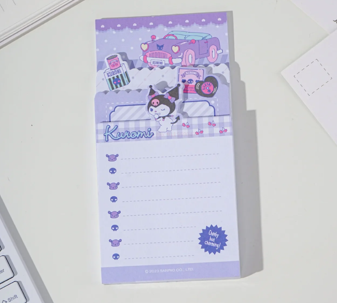 Sanrio Multi-layer Sticky MemoPad Cute Notepad