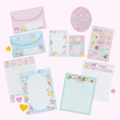 Sanrio Characters Letter&Envelope Set