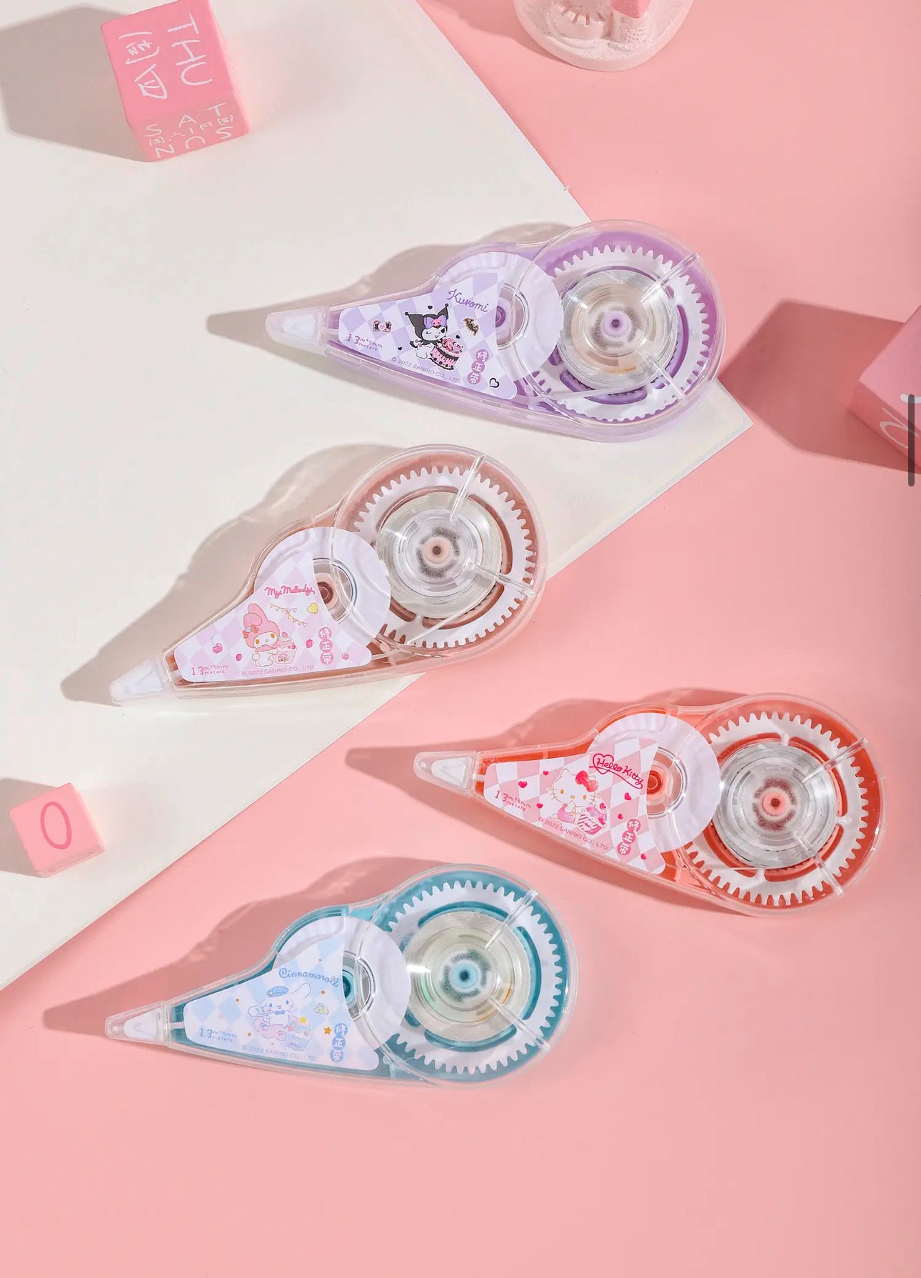 Sanrio Dessert Party WhiteOut Tape
