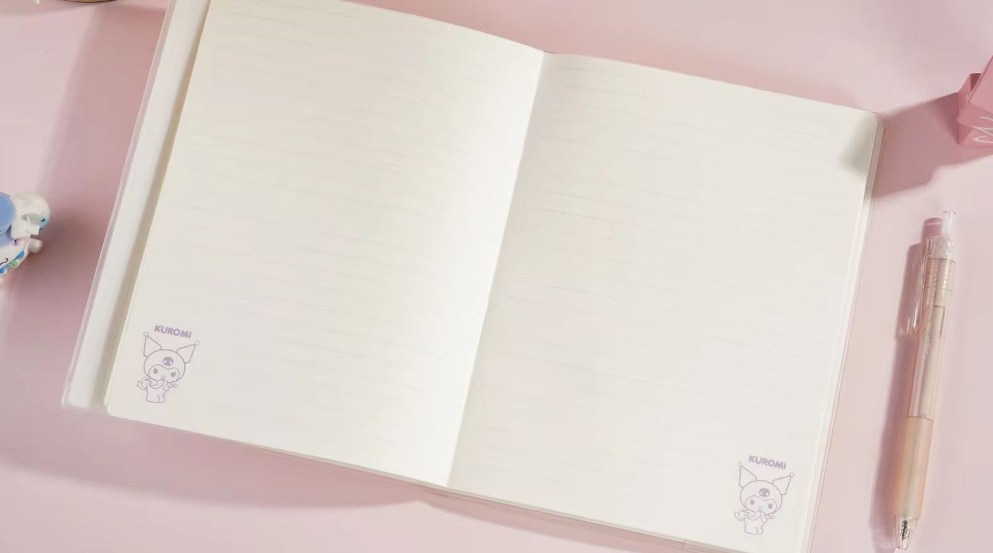 Sanrio My Melody & Kuromi PU Cover A5 Notebook