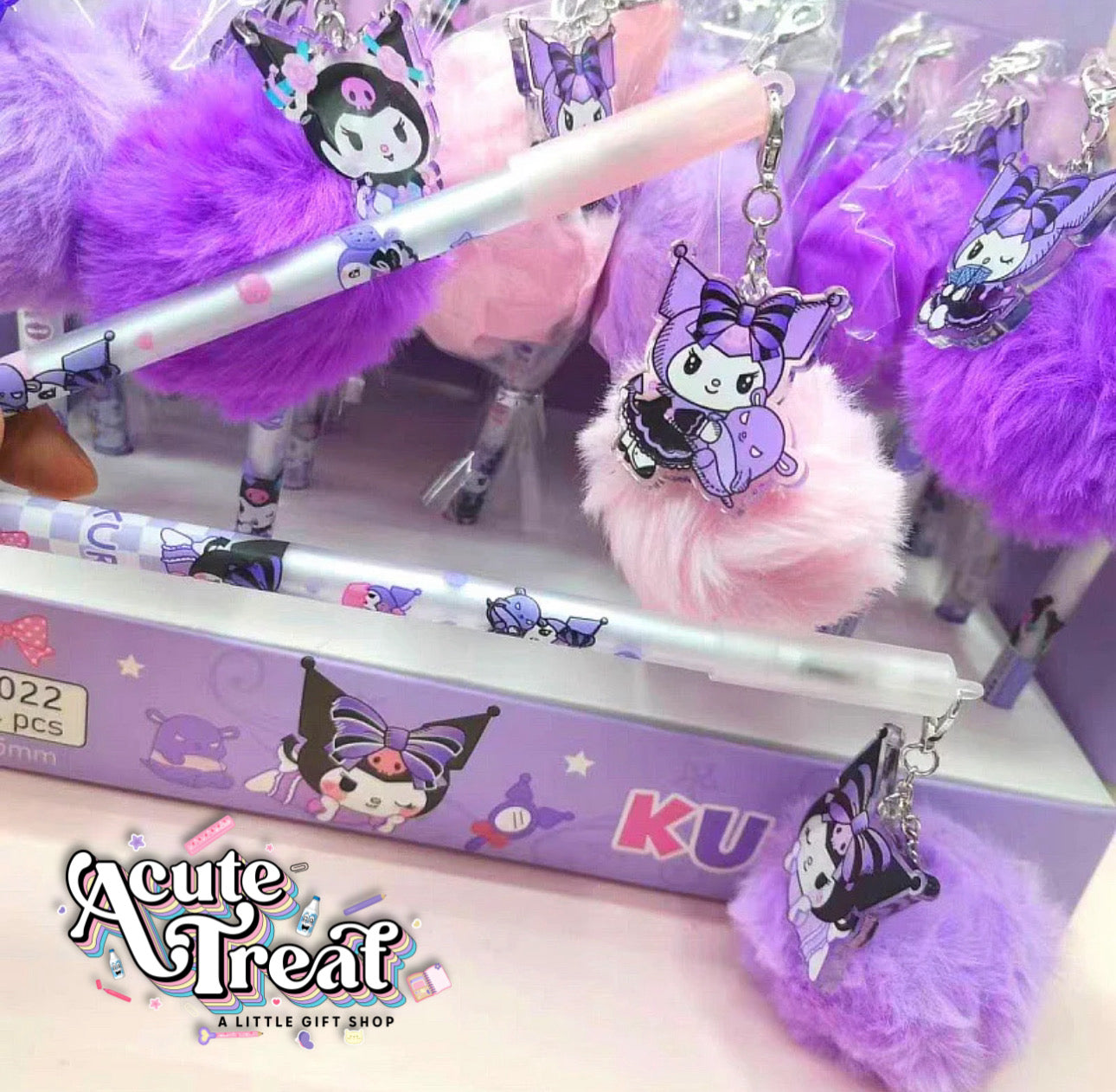 Kuromi Gel Pen 6-pieces Set