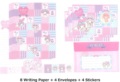 Sanrio Characters My Melody Letter & Envelope Set