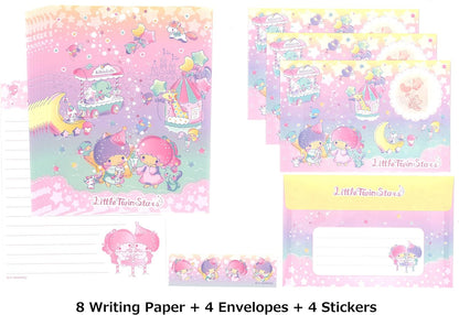 Sanrio Characters Little Twin Stars  Letter & Envelope Set