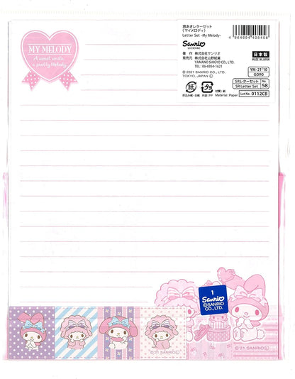 Sanrio Characters My Melody Letter & Envelope Set