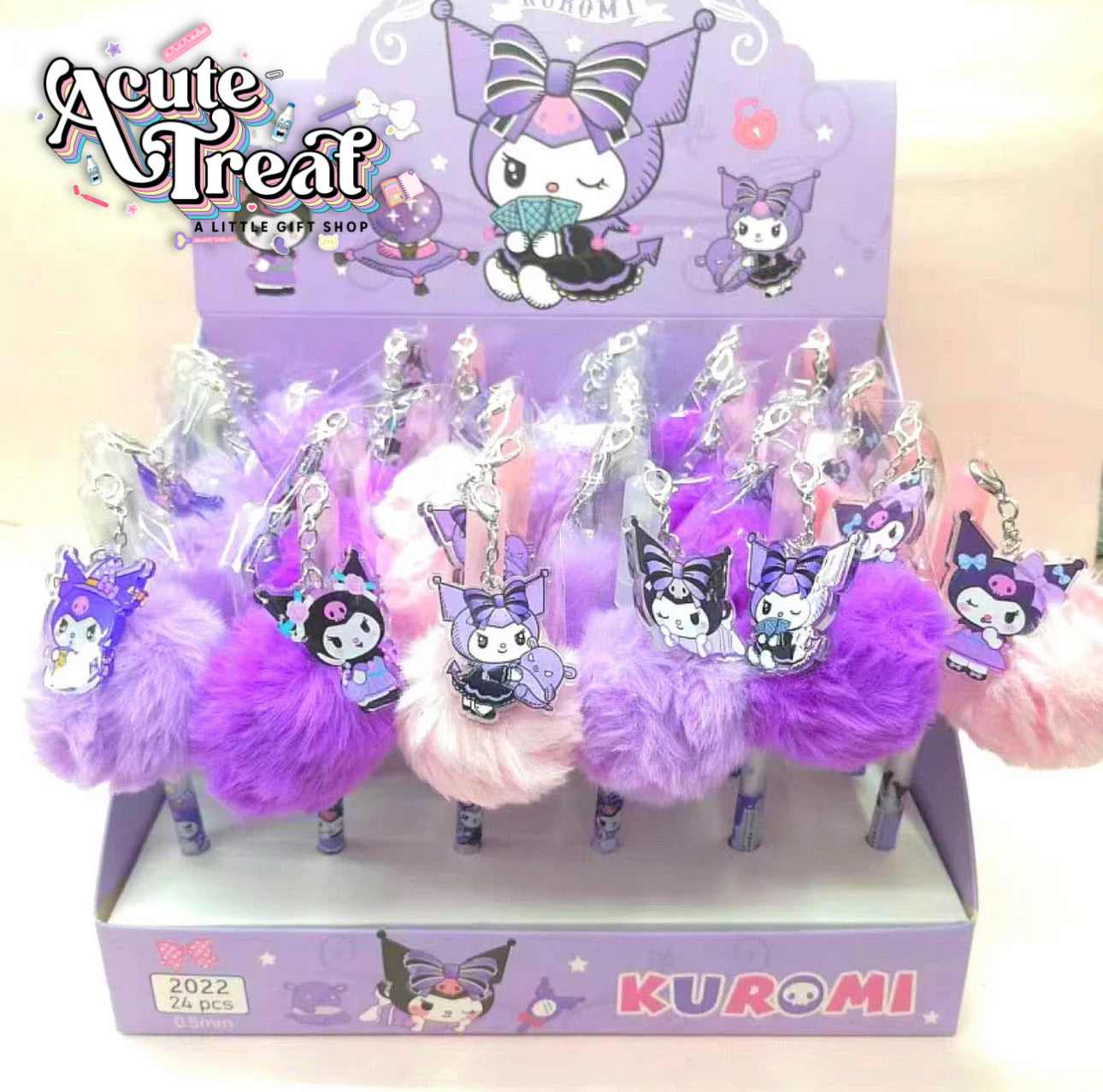 Kuromi Gel Pen 6-pieces Set