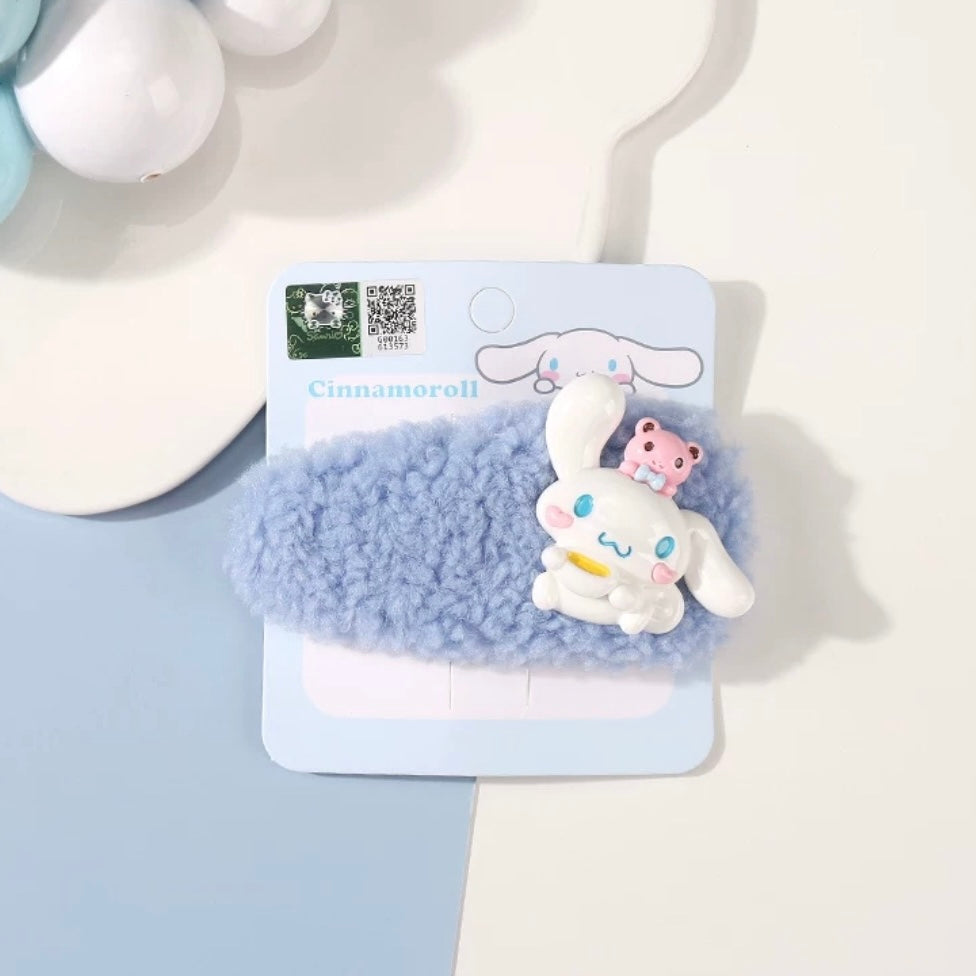 Sanrio Velvet Hair Clips