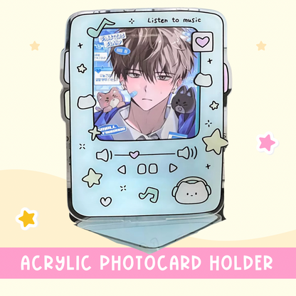 Acrylic Photocard Holder with Stand
