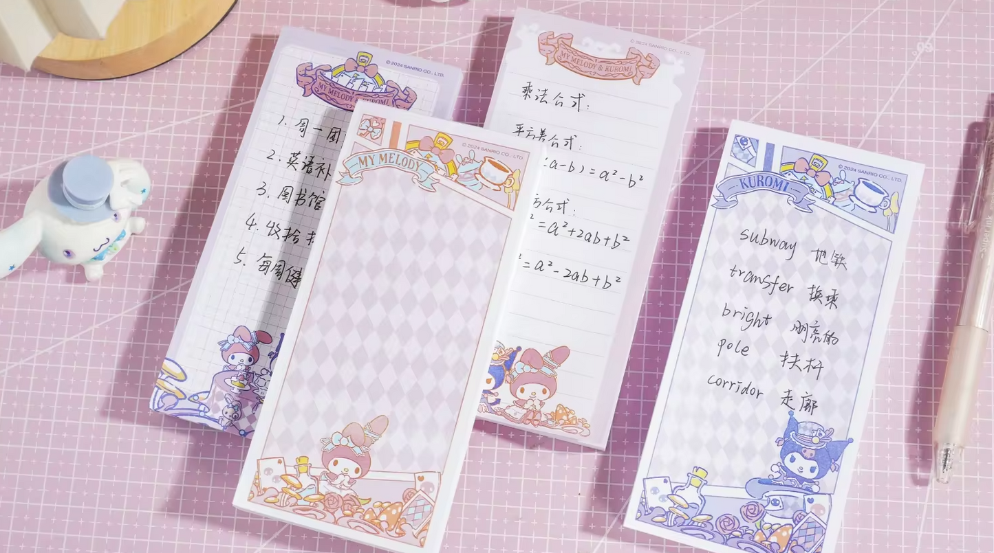 Sanrio My Melody & Kuromi Notepads