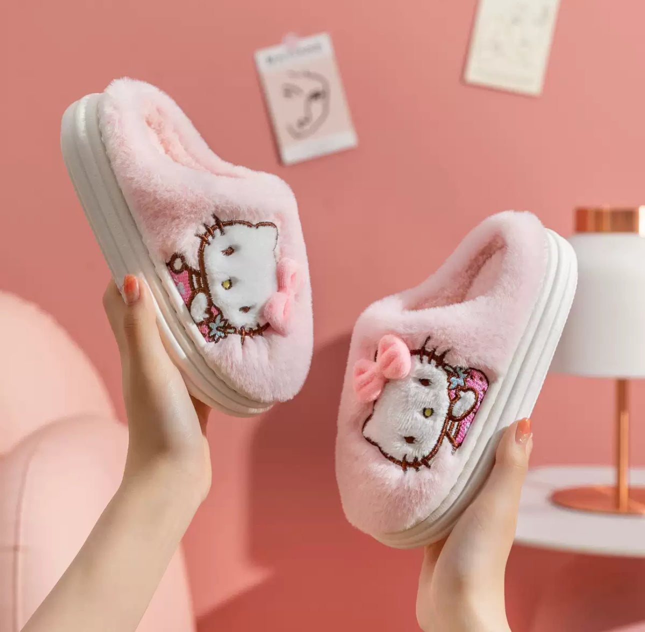 Sanrio Hello Kitty Thick Soles Slippers