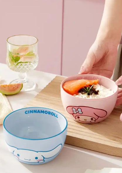Sanrio Cute Print Ceramic Bowl