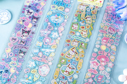 Sanrio All Kinds Of Things Strip Sticker