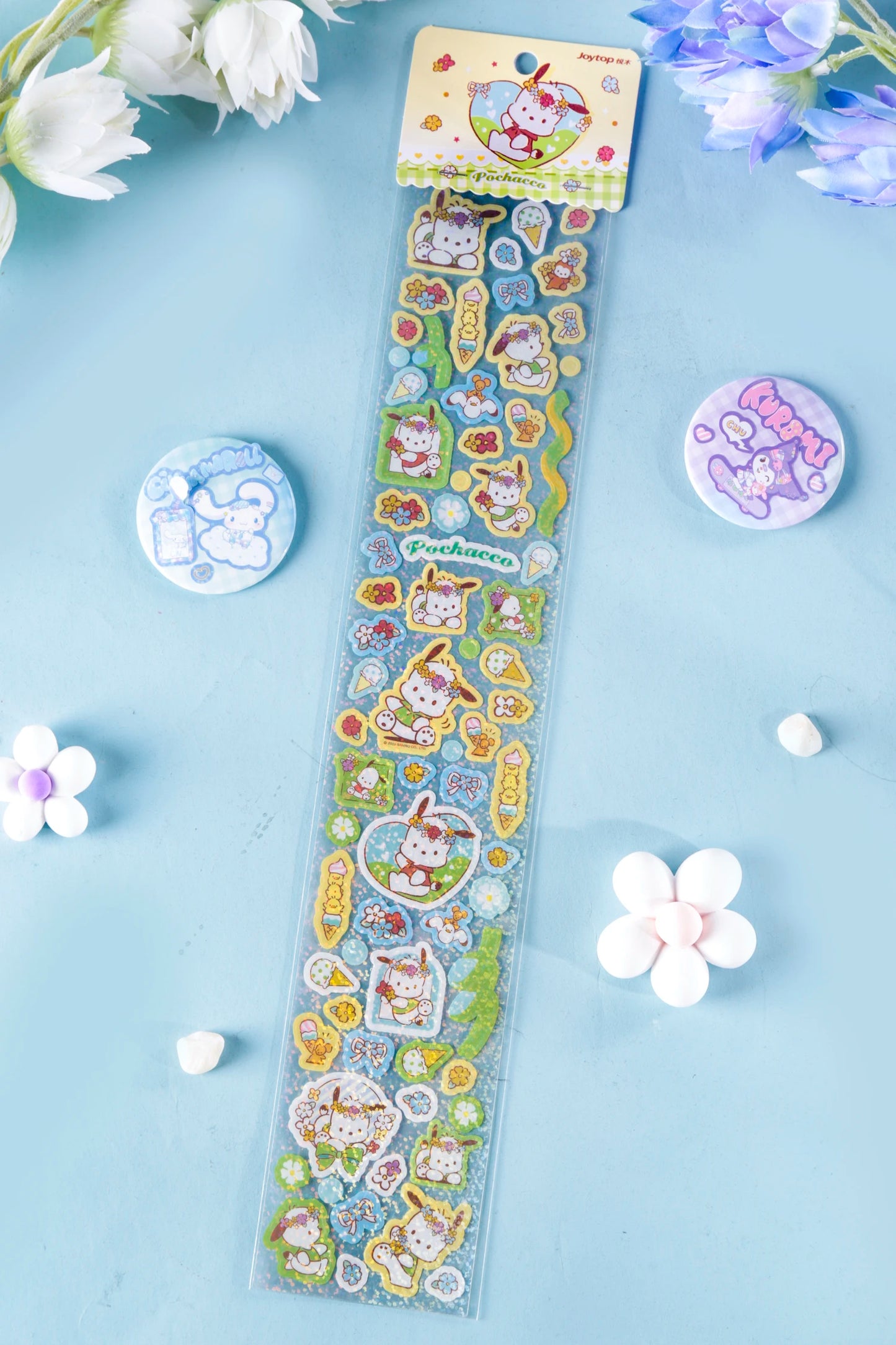 Sanrio All Kinds Of Things Strip Sticker