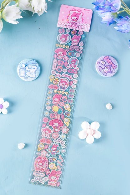 Sanrio All Kinds Of Things Strip Sticker
