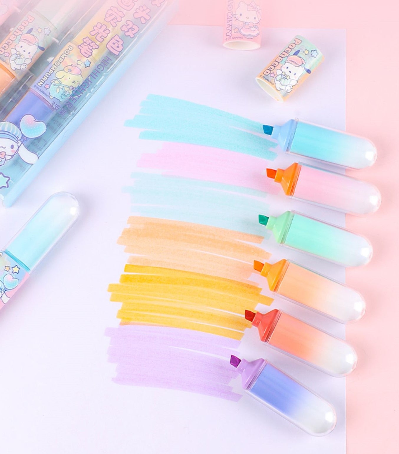 Sanrio Double-Ended Highlighter Marker Set