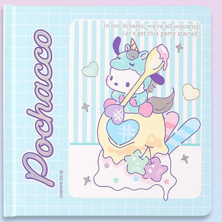 Sanrio Unicorn Notebook with Stickers
