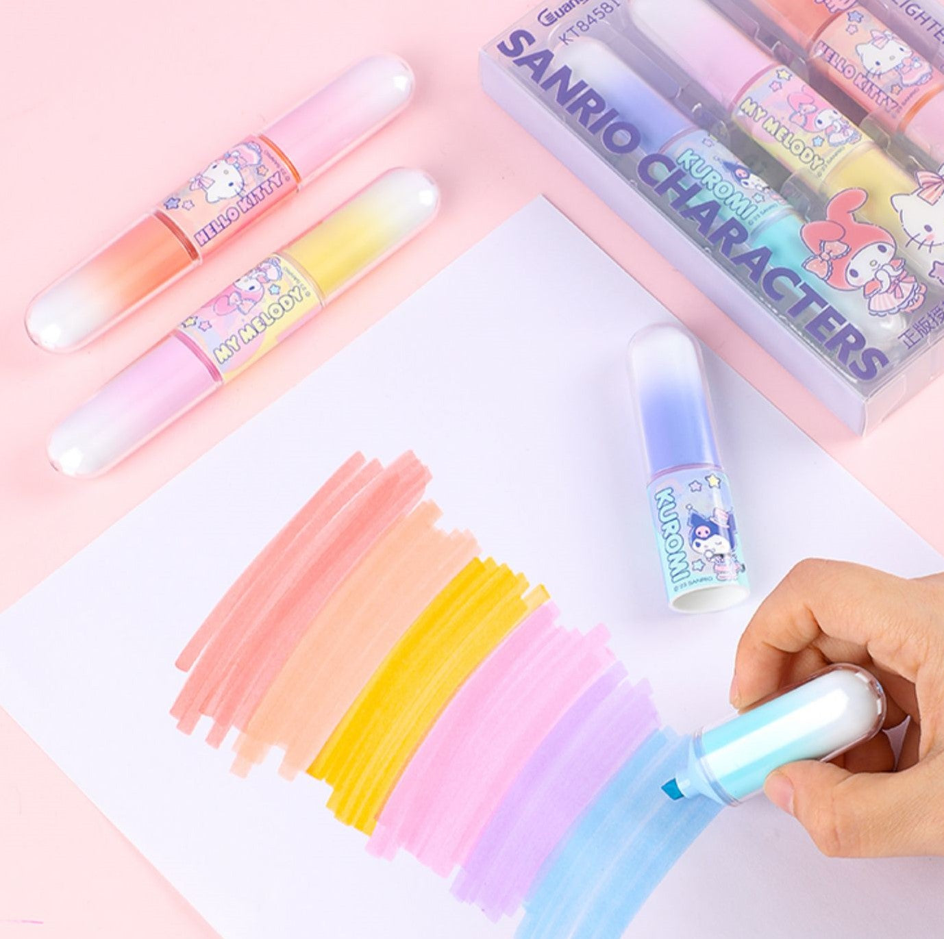Sanrio Double-Ended Highlighter Marker Set