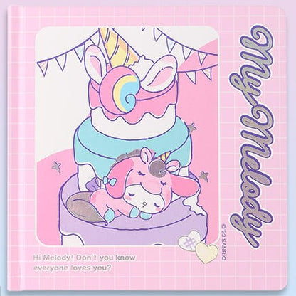 Sanrio Unicorn Notebook with Stickers