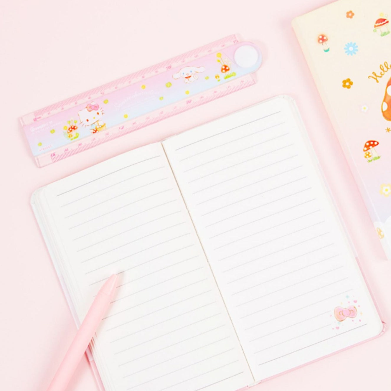 Sanrio Hello Kitty A6 PU cover Notebook