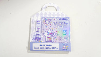 Sanrio Kuromi & My Melody Sticker & Letter Set
