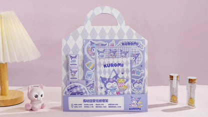 Sanrio Kuromi & My Melody Sticker & Letter Set