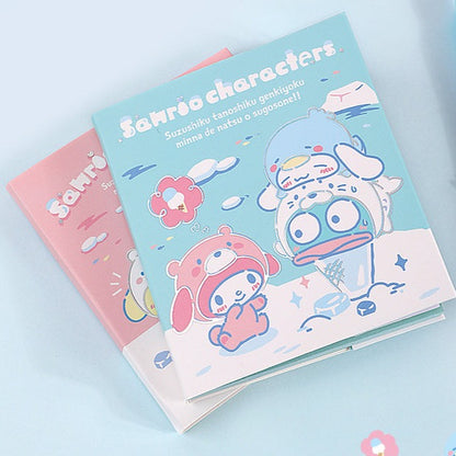 Sanrio Characters Small Notebooks with Stickers