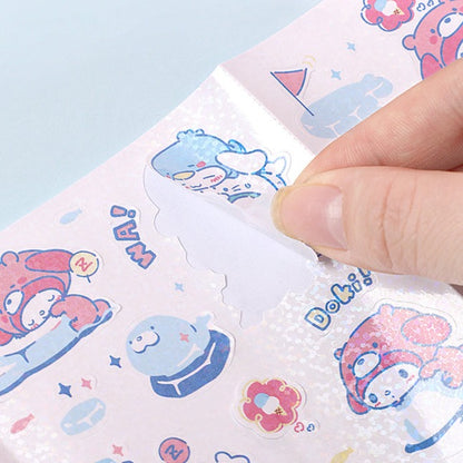 Sanrio Characters Small Notebooks with Stickers